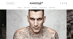 Desktop Screenshot of kingstar-music.com